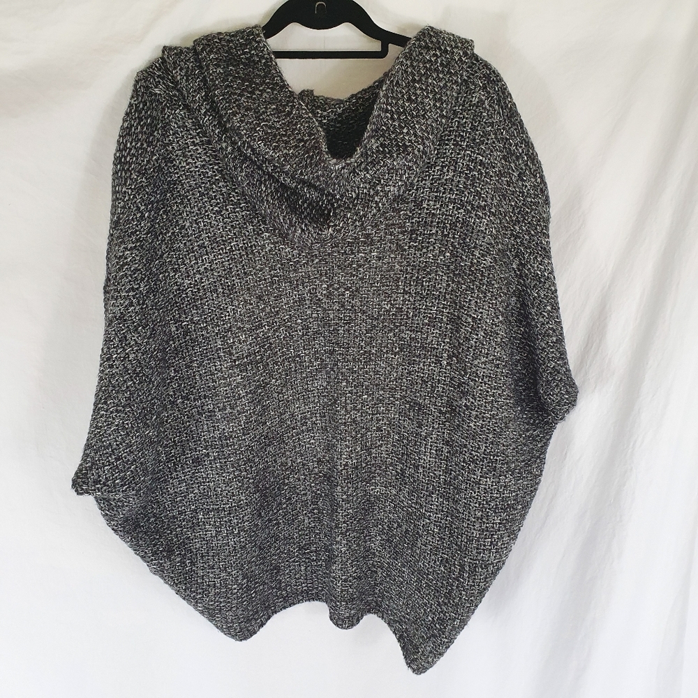 Short sleeve hooded cardigan tunic jacket - Picture 3 of 8